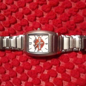 Harley Davidson stainless steel watch